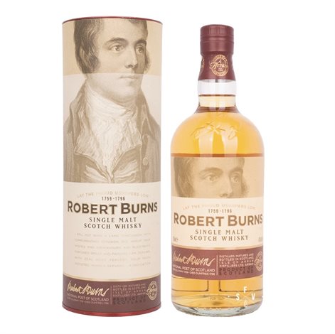 The Arran Malt - Robert Burns, Single Malt Whisky, 43%, 70cl - slikforvoksne.dk